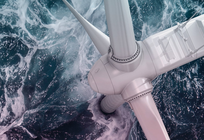 Teaser offshore turbine